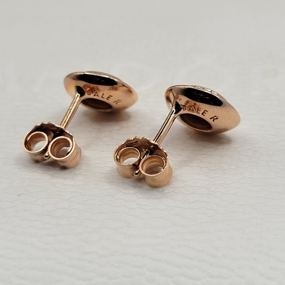 Authentic Pandora Rose Stud Earrings - Picture 4 of 4